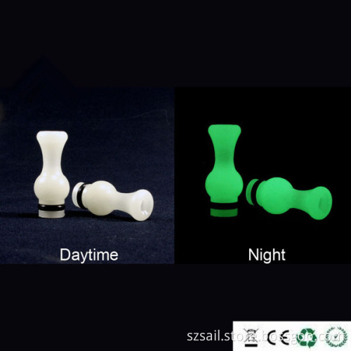 Shine in The Night Ecig 510 Plastic + Noctilucent (Ming) Drip Tip